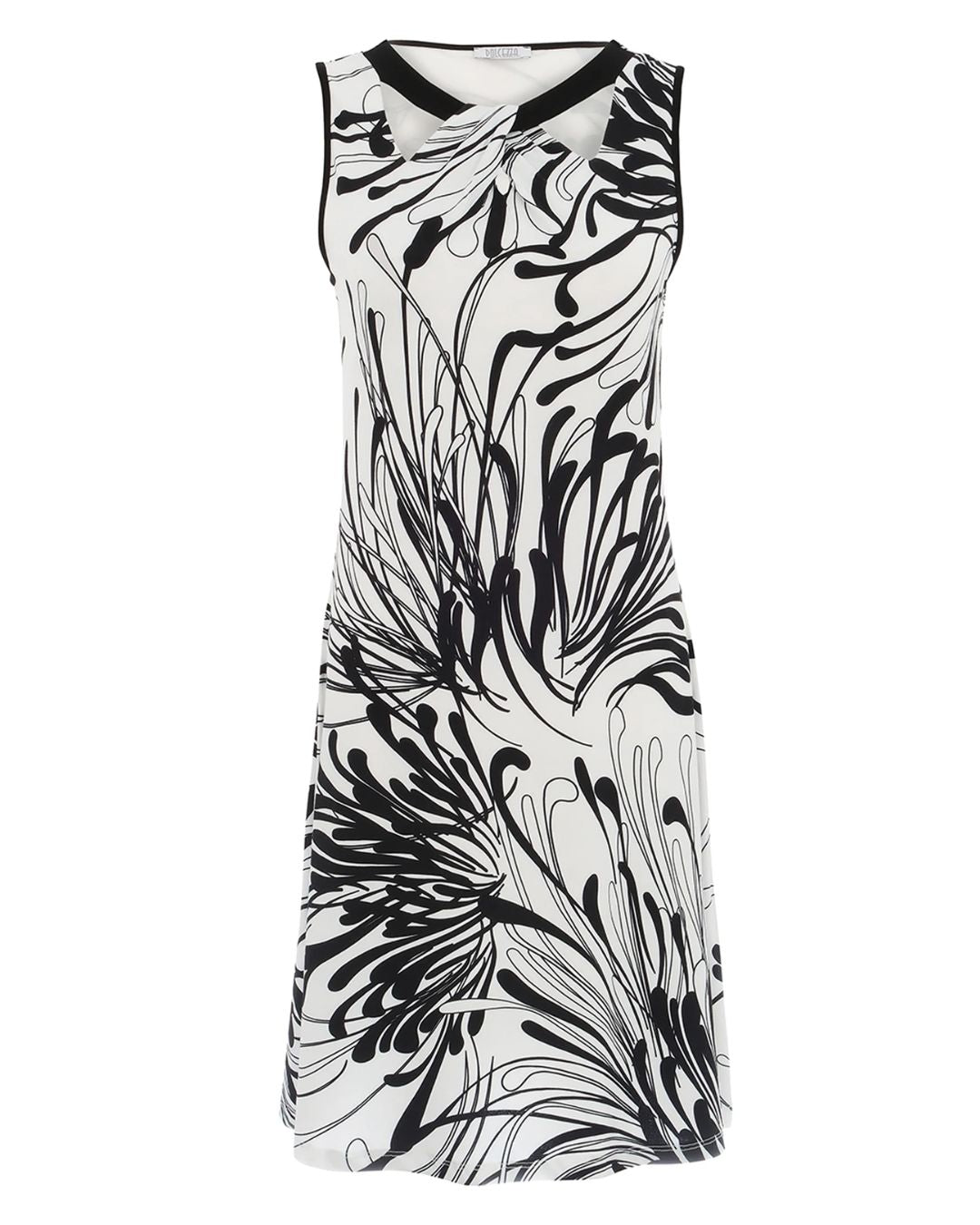 Dolcezza Time for a Martini Twist Neck Dress 25126