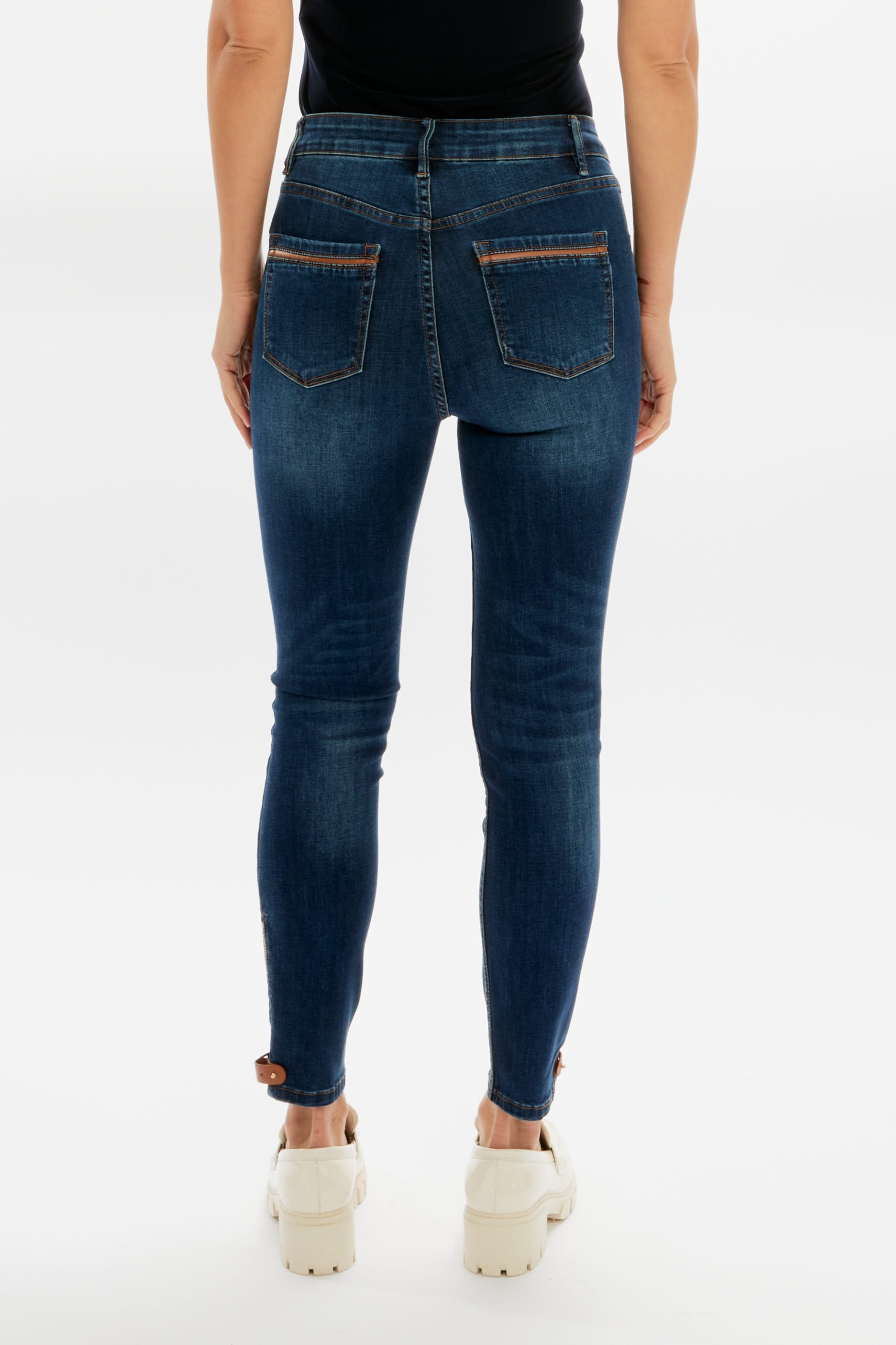 Frank Lyman Skinny High-waisted Jeans Style 226182u