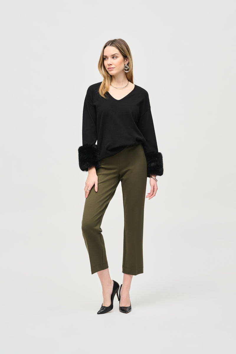 Joseph Ribkoff High-rise Wide-fit Trousers Style 243049