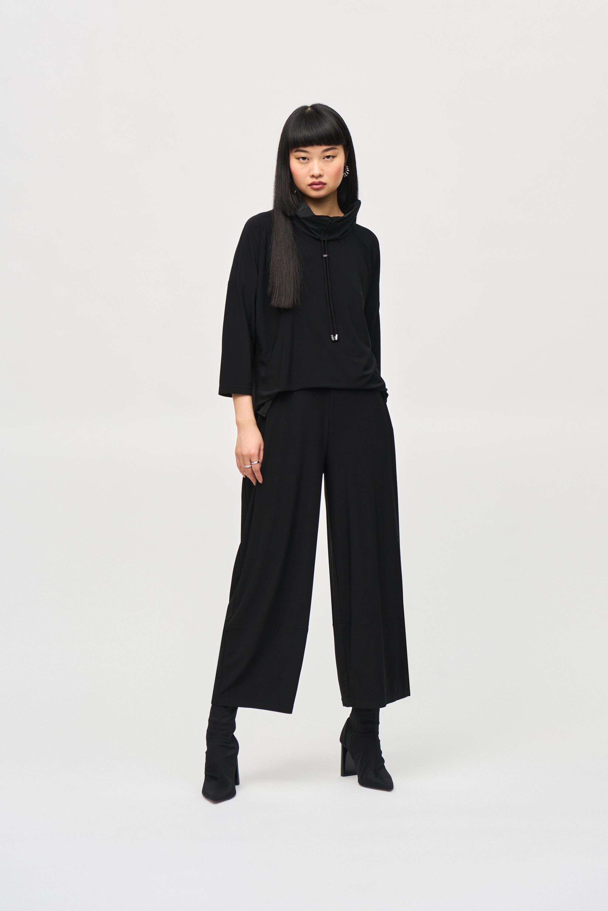 Joseph Ribkoff Cowl Neck Casual Jumpsuit Style 243137