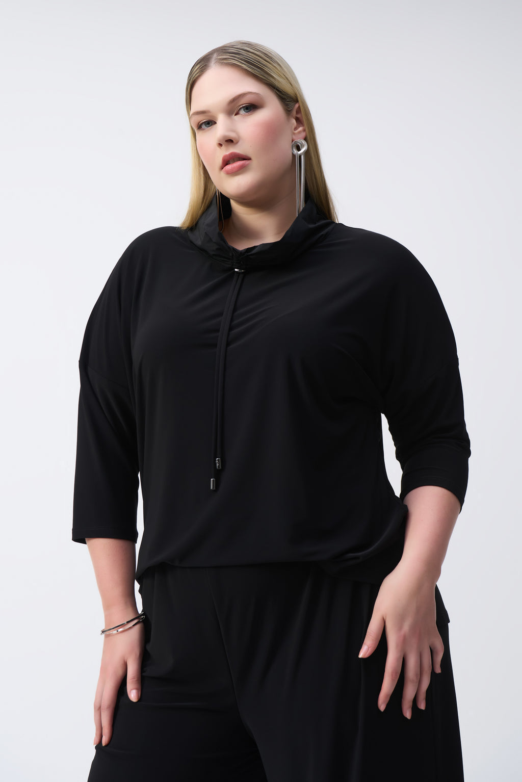 Joseph Ribkoff Cowl Neck Casual Jumpsuit Style 243137