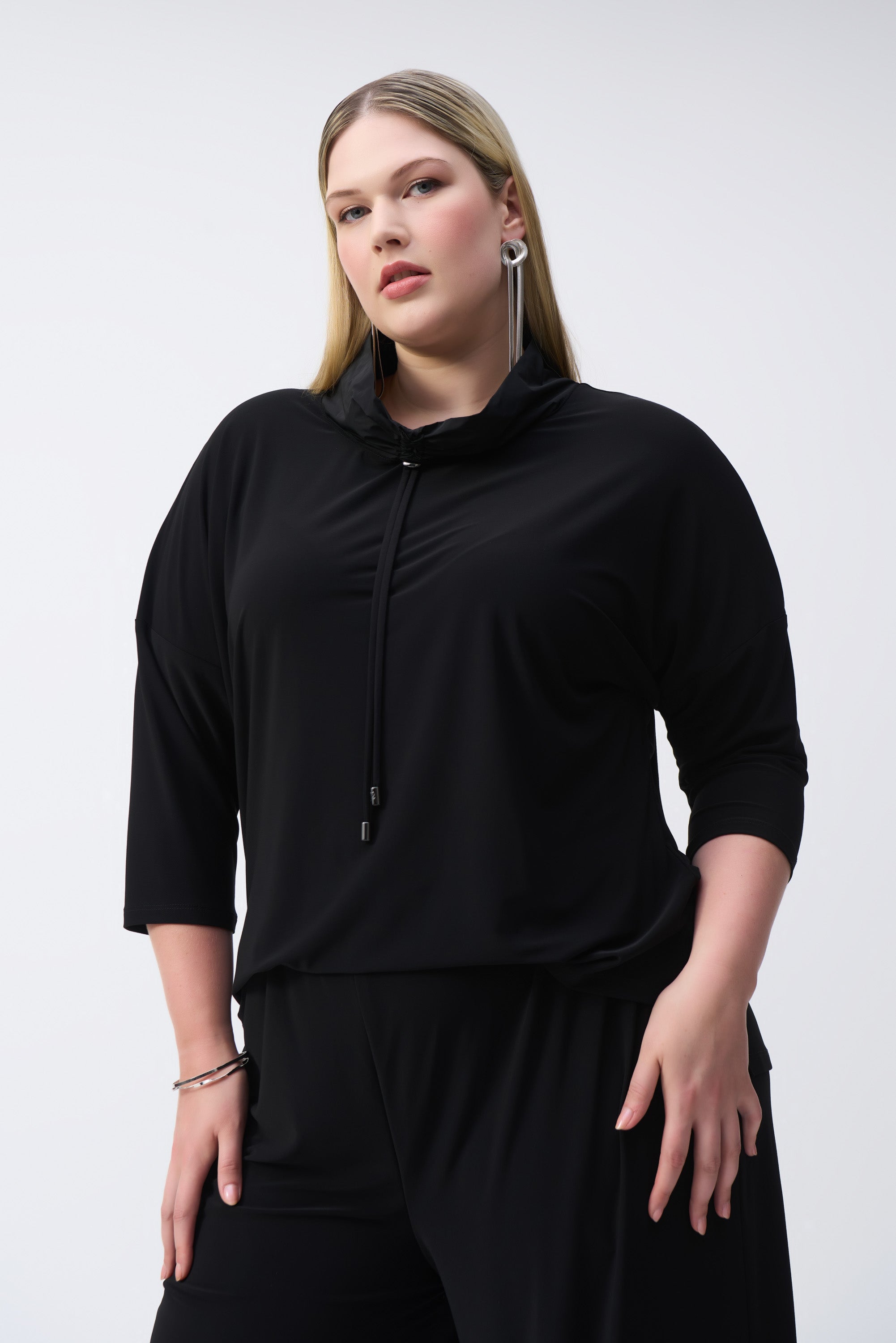 Joseph Ribkoff Cowl Neck Casual Jumpsuit Style 243137