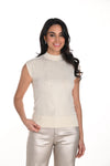 Frank Lyman Knit Top-Beige - 243464U