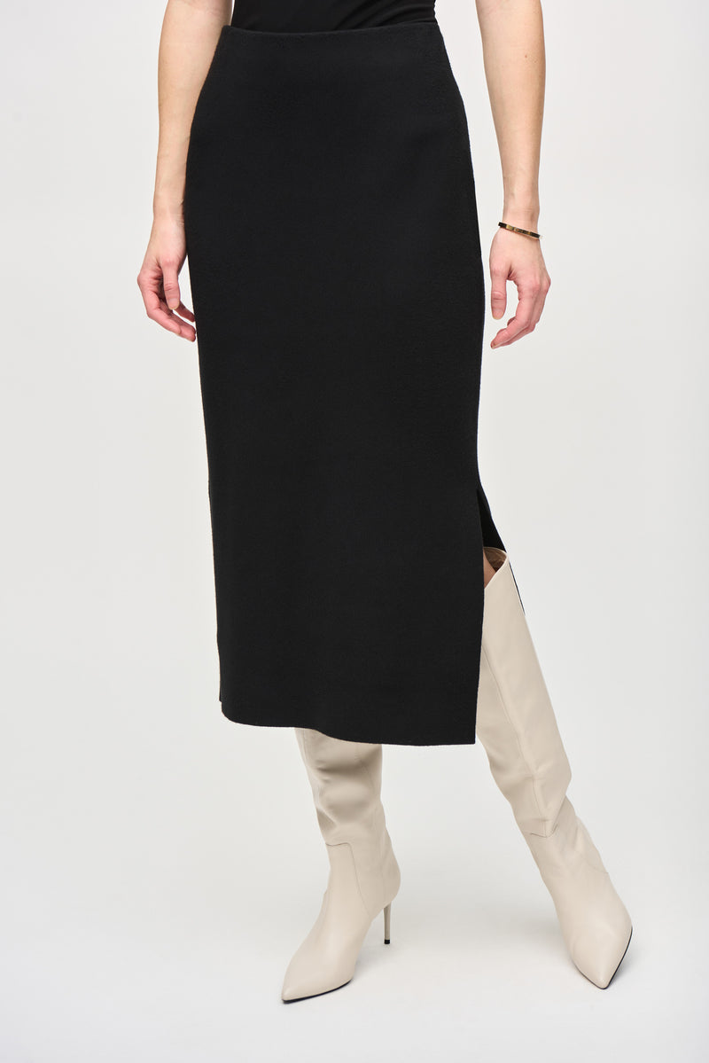 Joseph Ribkoff Minimalist High-rise Midi Skirt - Style 243967