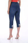 Frank Lyman Denim Blue Pants Style 246271U