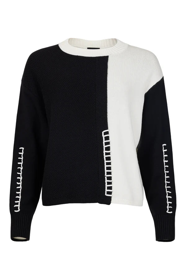 Icona Black & White Sweater - 64340
