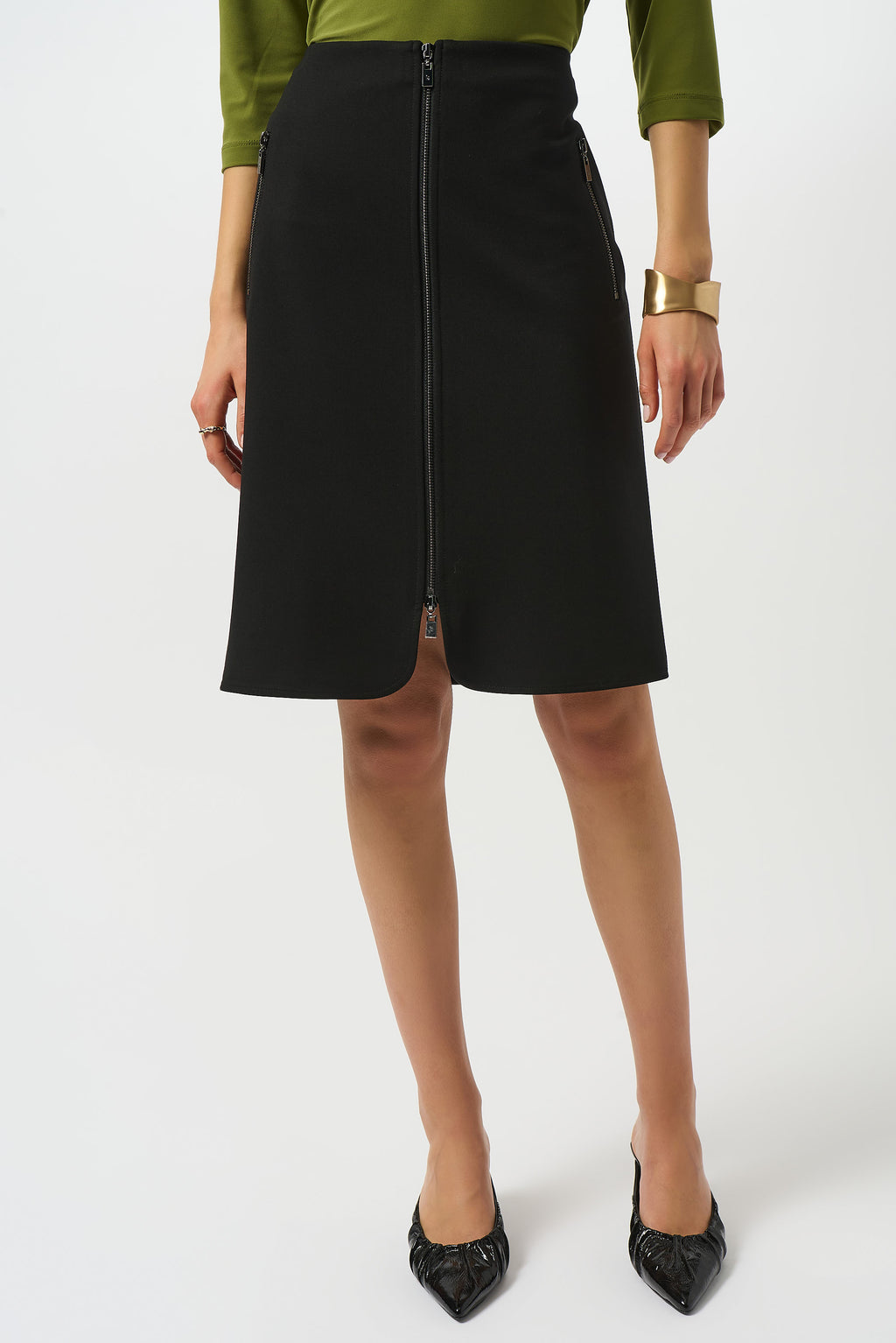 Joseph Ribkoff Mid-rise Pencil Skirt Style 253036