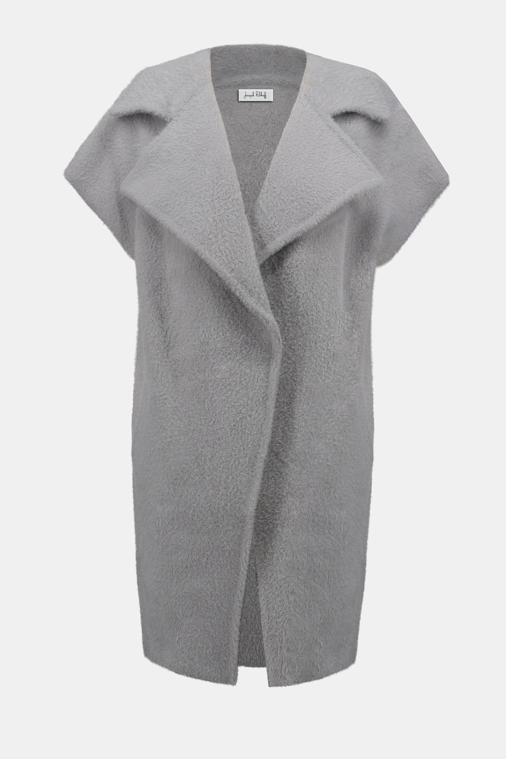 Joseph Ribkoff Feather Yarn Boxy Sweater Vest Style 253958