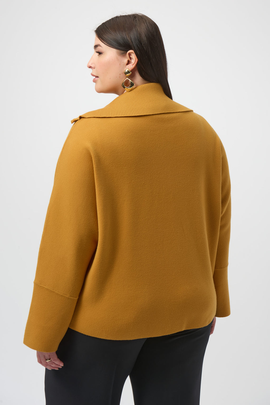 Joseph Ribkoff Hooded Zipper Relaxed Fit Style 253963