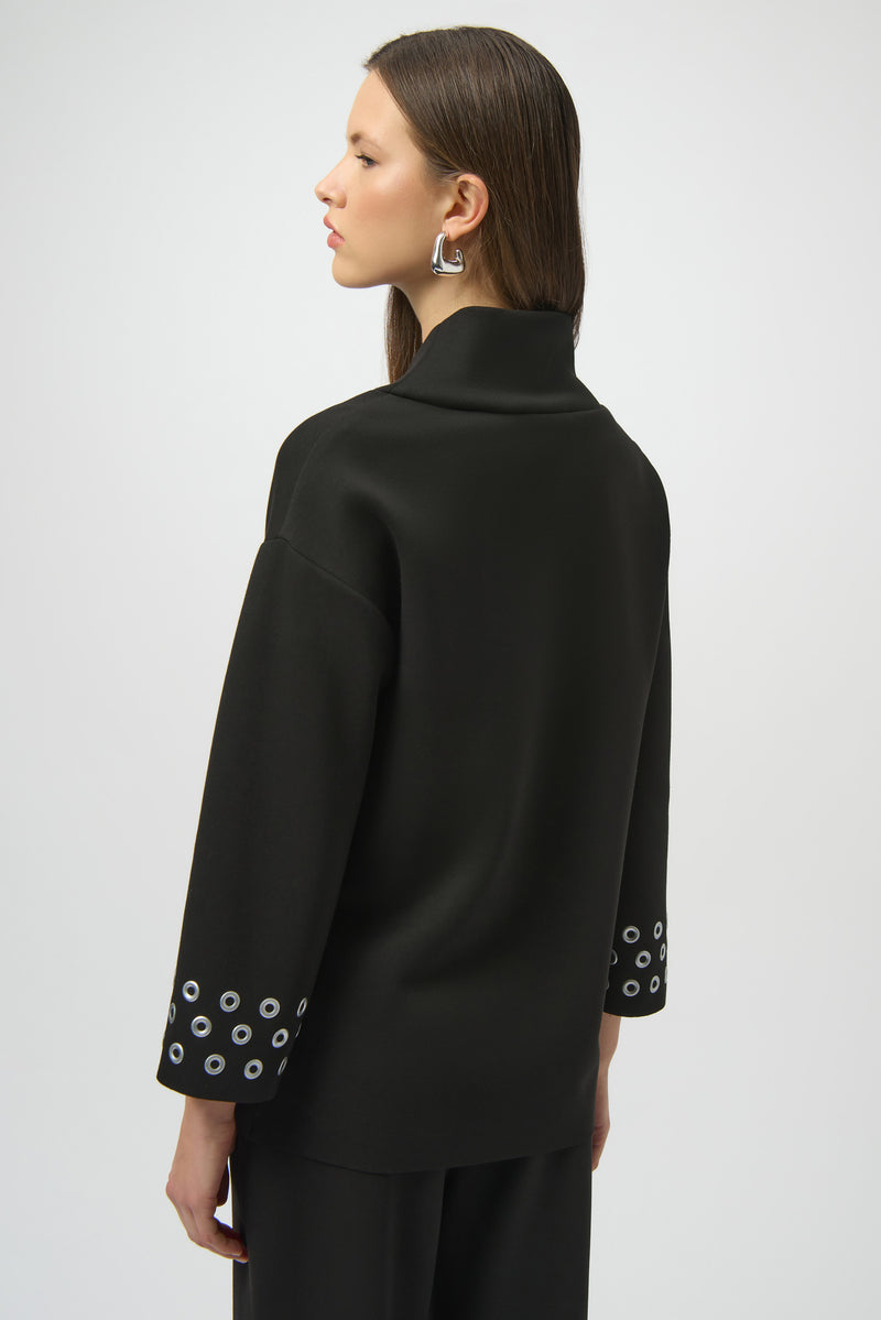 Joseph Ribkoff V-neck Embellished Pullover Style 254067