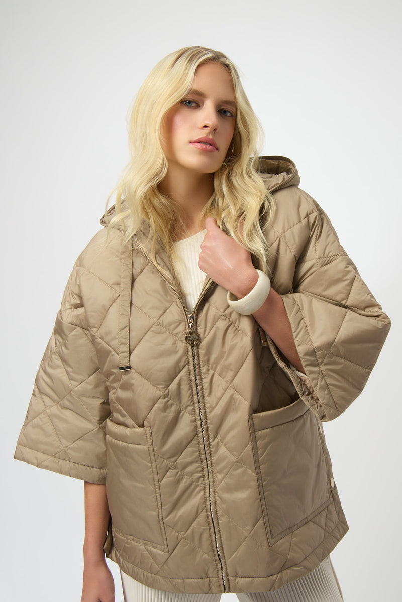 Joseph Ribkoff Hooded Puffer Jacket Style 254914