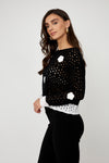 Frank Lyman Embellished Casual Pullover Style 256745u