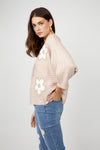 Frank Lyman Floral Crew Neck Pullover Style 256767u