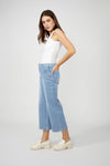 Frank Lyman Cropped Wide-leg Trousers Style 256798u