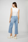 Frank Lyman Cropped Wide-leg Trousers Style 256798u