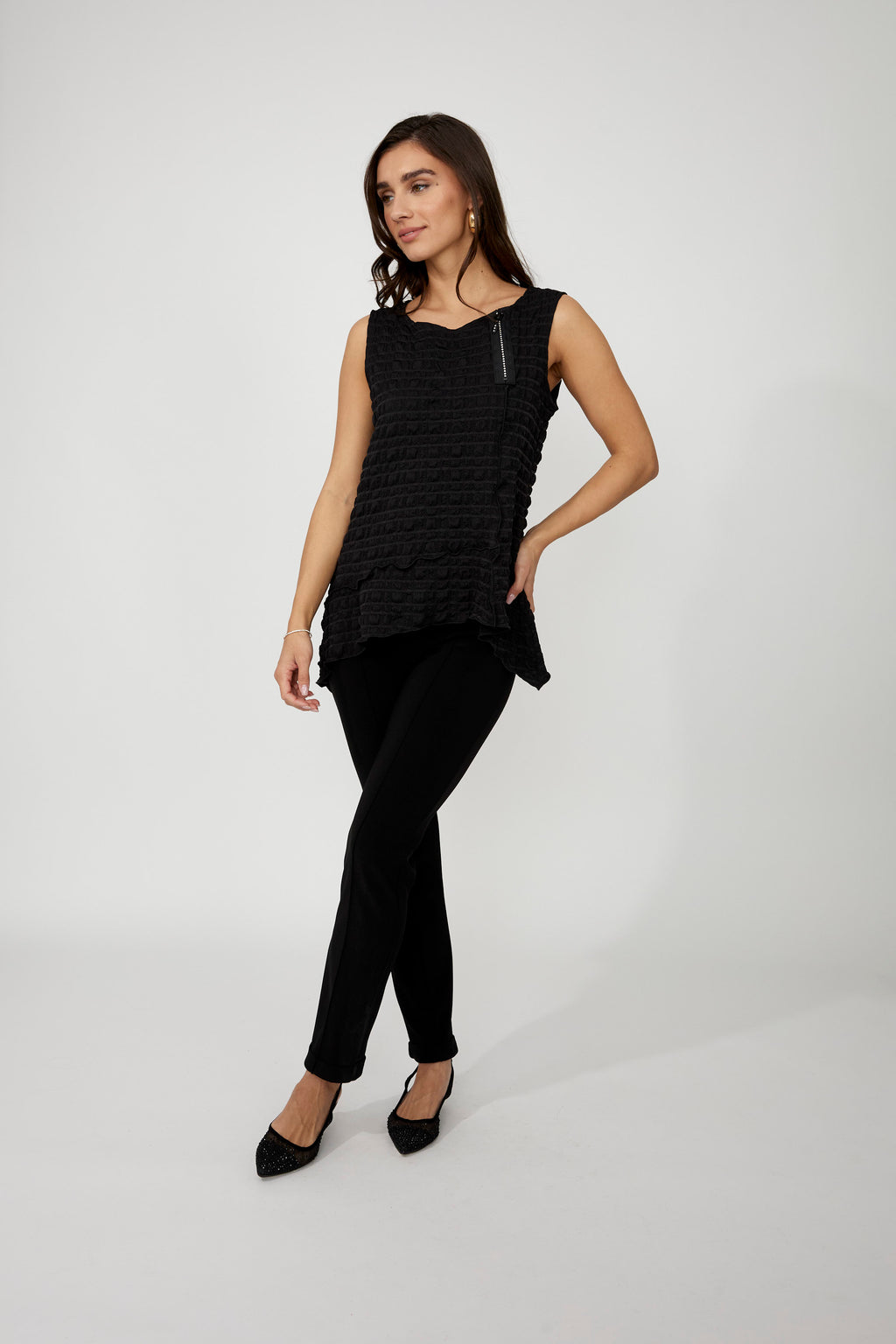 Frank Lyman Relaxed Fit Top Style 256833u