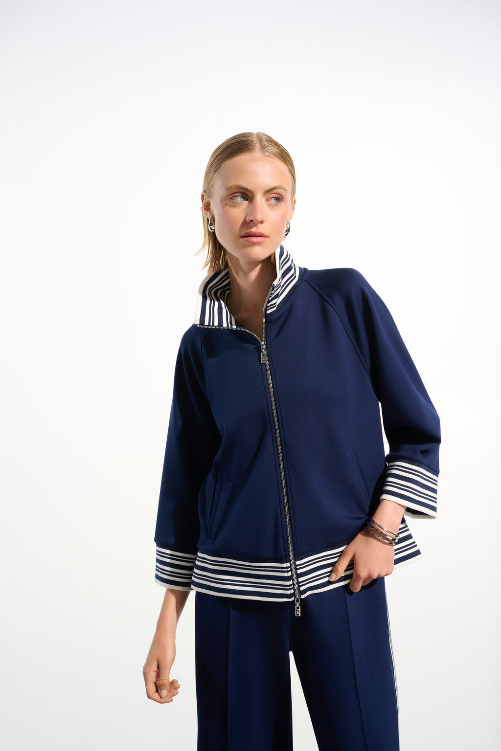Joseph Ribkoff Casual Hip-length Jacket Style 261617
