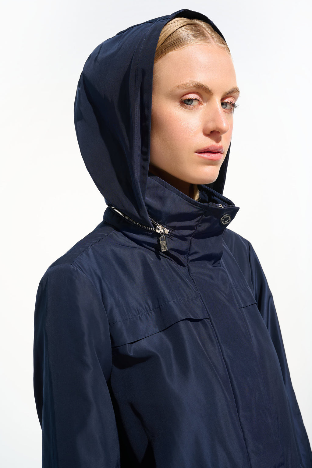 Joseph Ribkoff Hooded Jacket With Zipper Style 261630