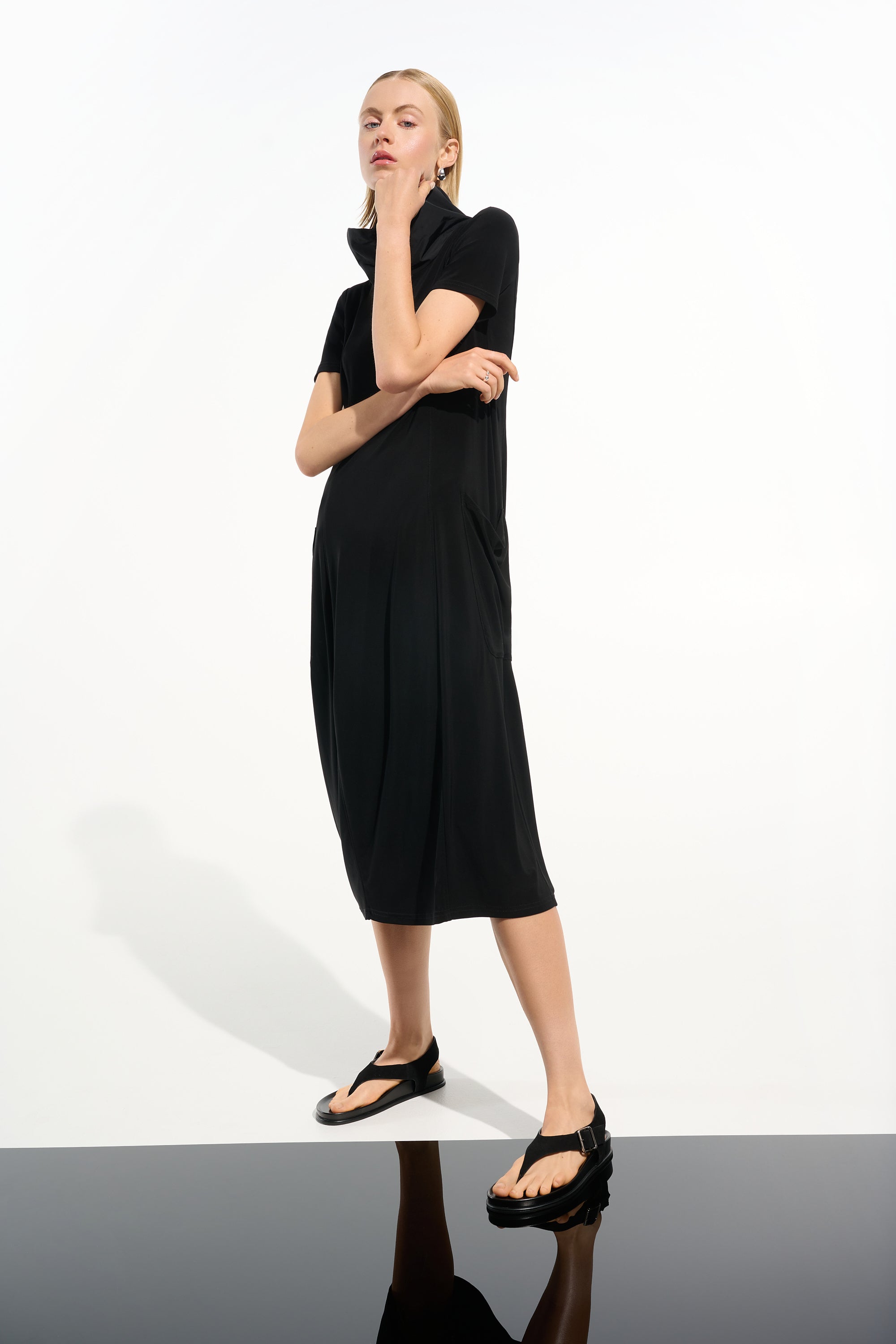 Joseph Ribkoff Casual Midi Shift Dress Style 261633