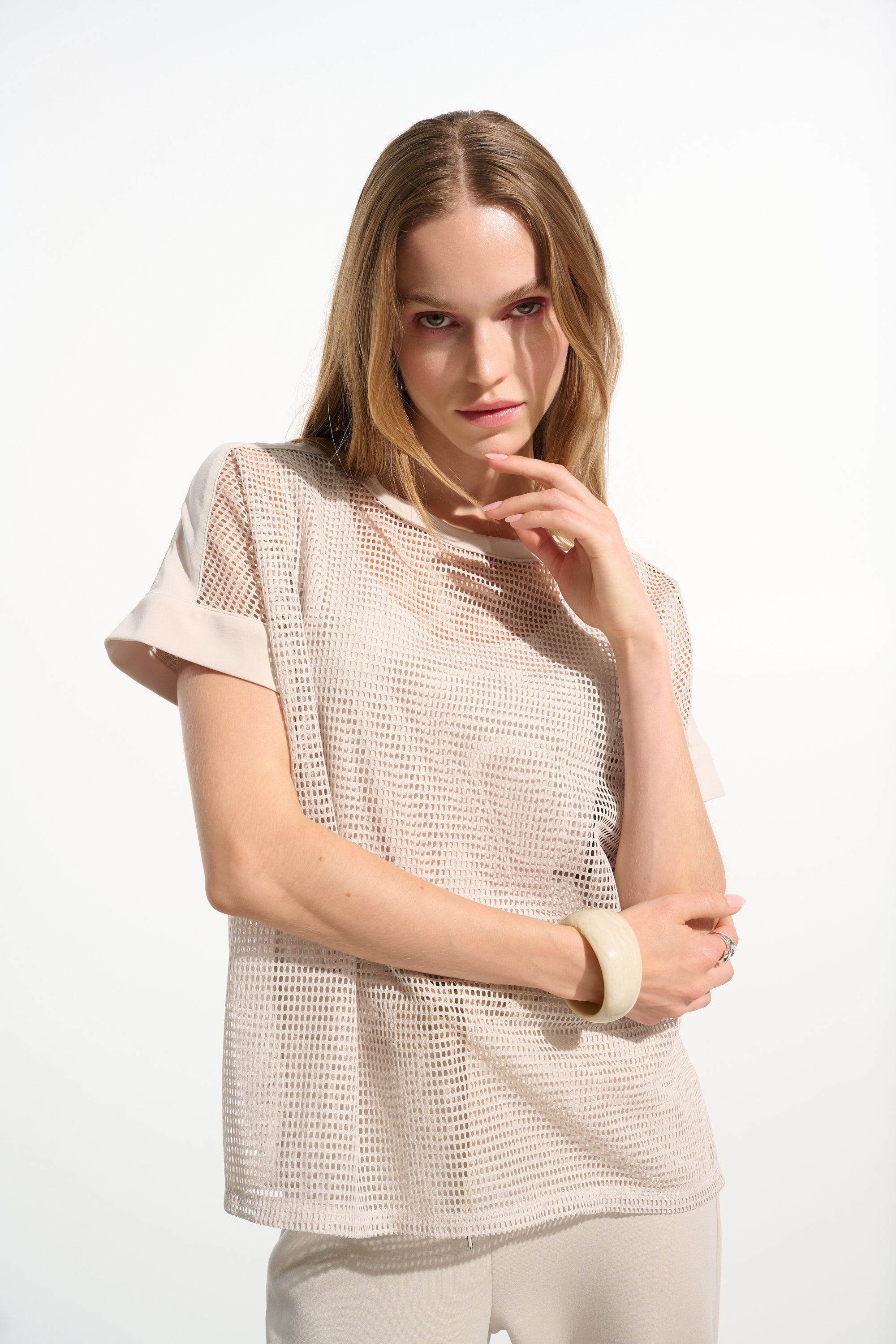 Joseph Ribkoff Casual Crew Neck Pullover Style 261642