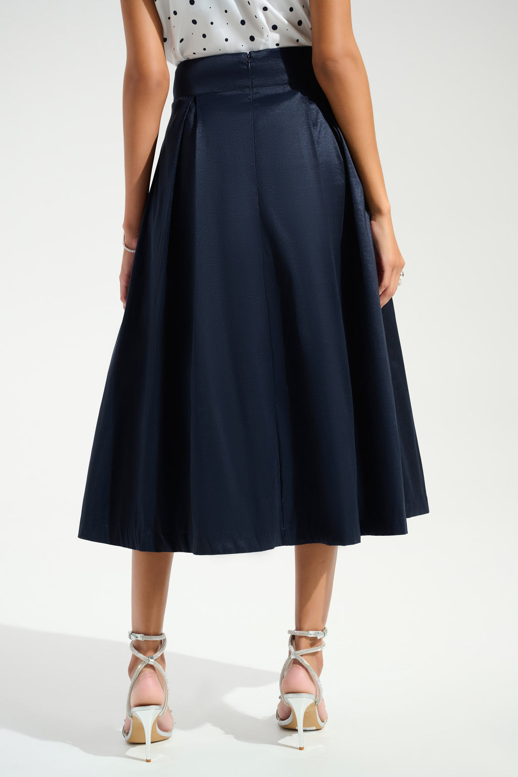Joseph Ribkoff Elegant High-waist A-line Skirt Style 261757