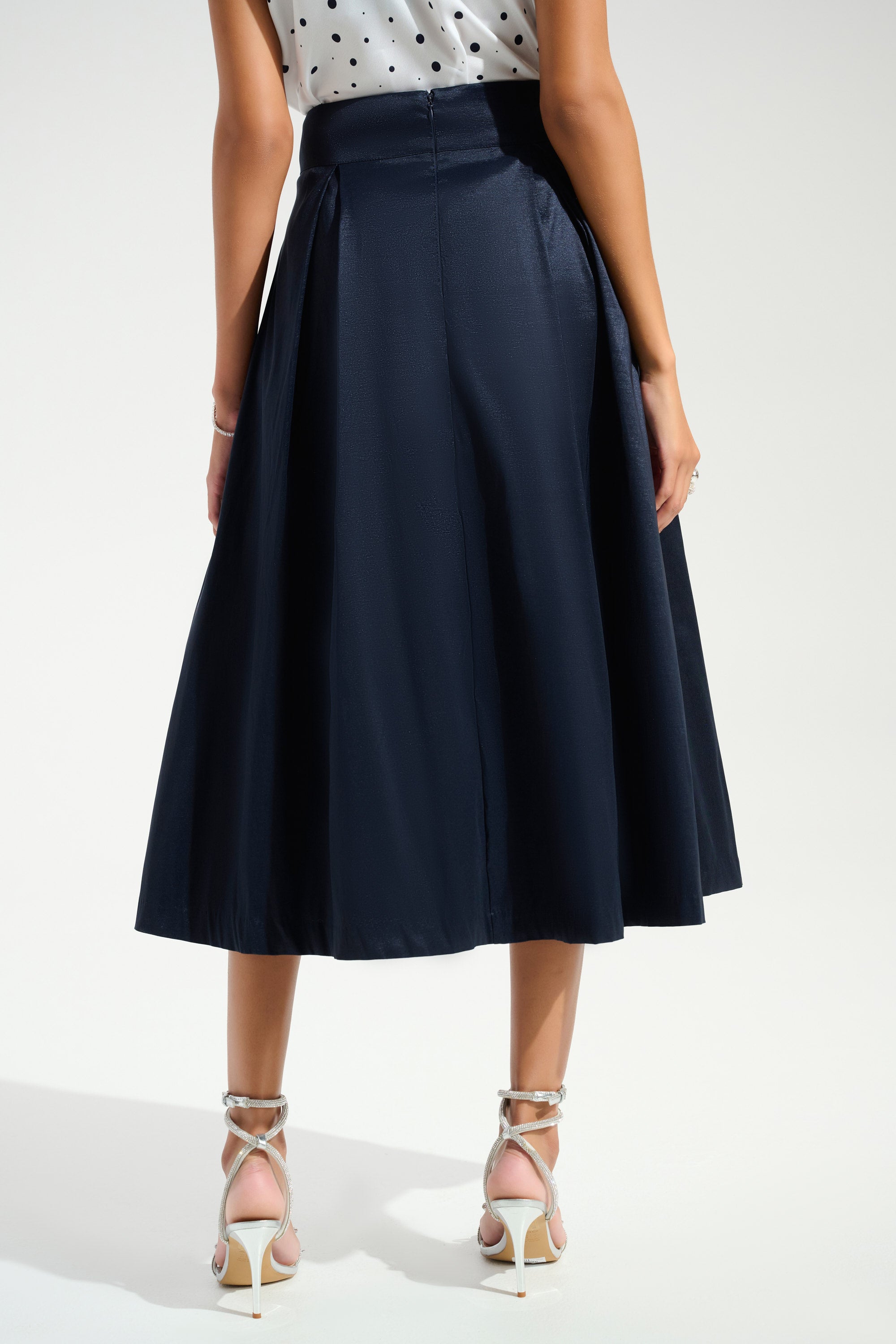 Joseph Ribkoff Elegant High-waist A-line Skirt Style 261757