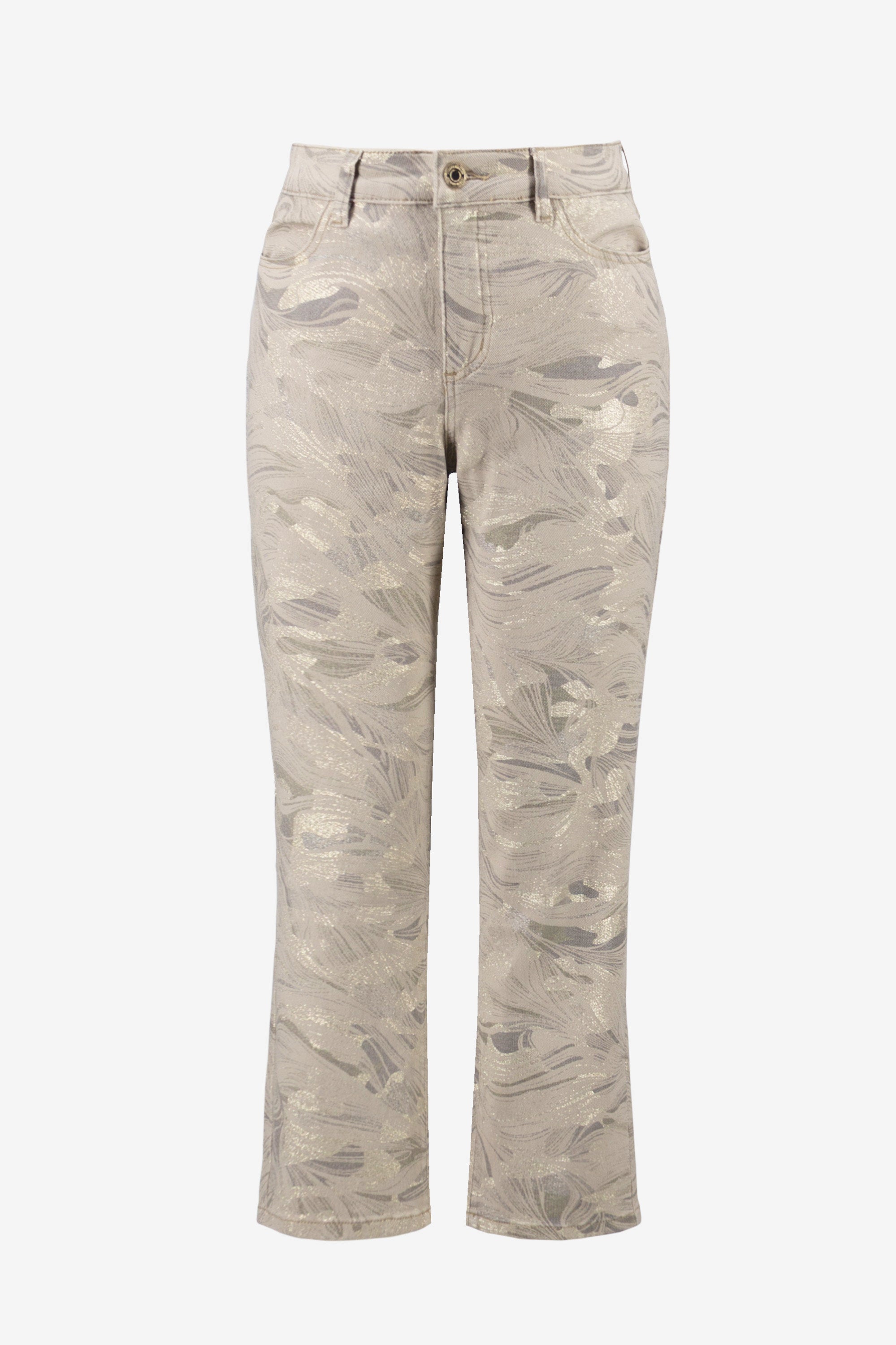 Joseph Ribkoff Slim Cropped Floral Trousers Style 261959