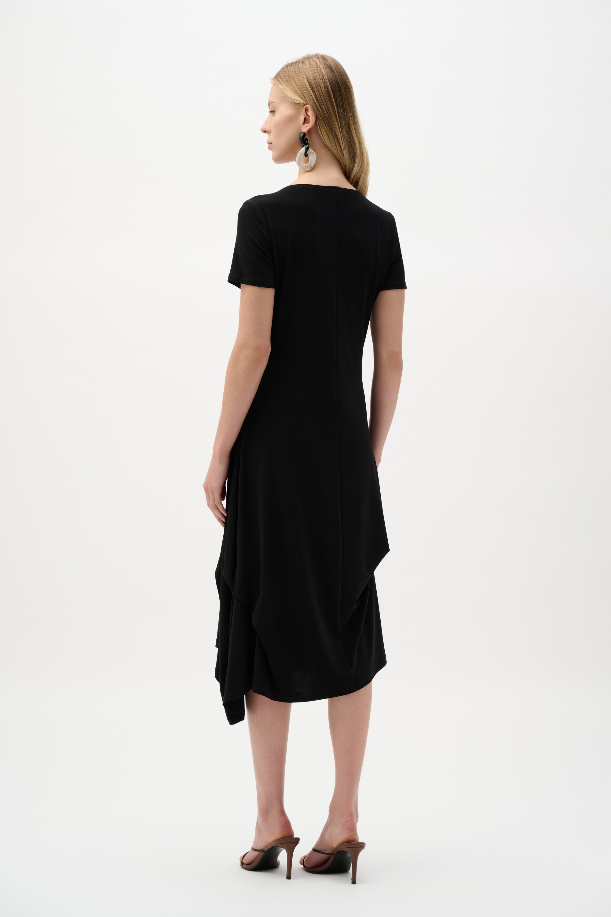 Joseph Ribkoff Casual Ruched Midi Dress Style 262032