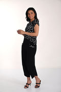 Frank Lyman Relaxed Cropped Trousers Style 266101