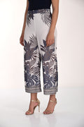 Frank Lyman Floral High-waisted Trousers Style 266108