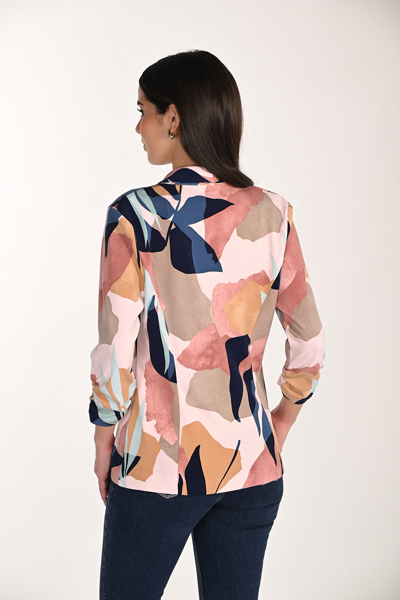 Frank Lyman Abstract Hip-length Jacket Style 266135