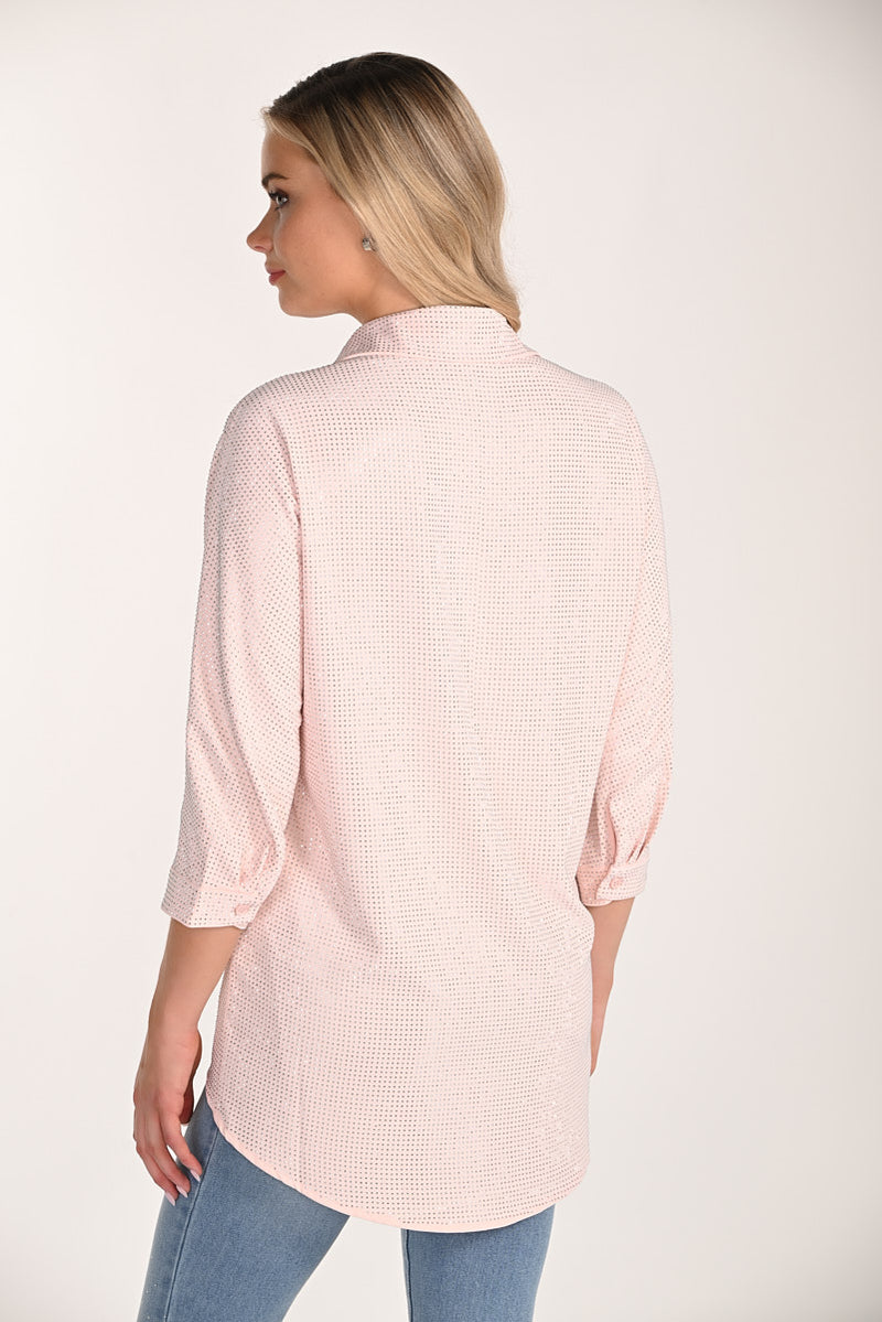 Frank Lyman Relaxed Fit Buttoned Shirt Style 266514