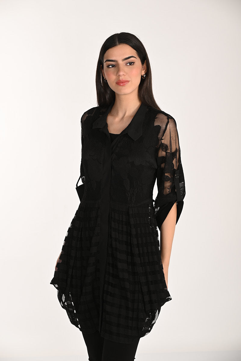 Frank Lyman Floral Embroidered Blouse Style 266566