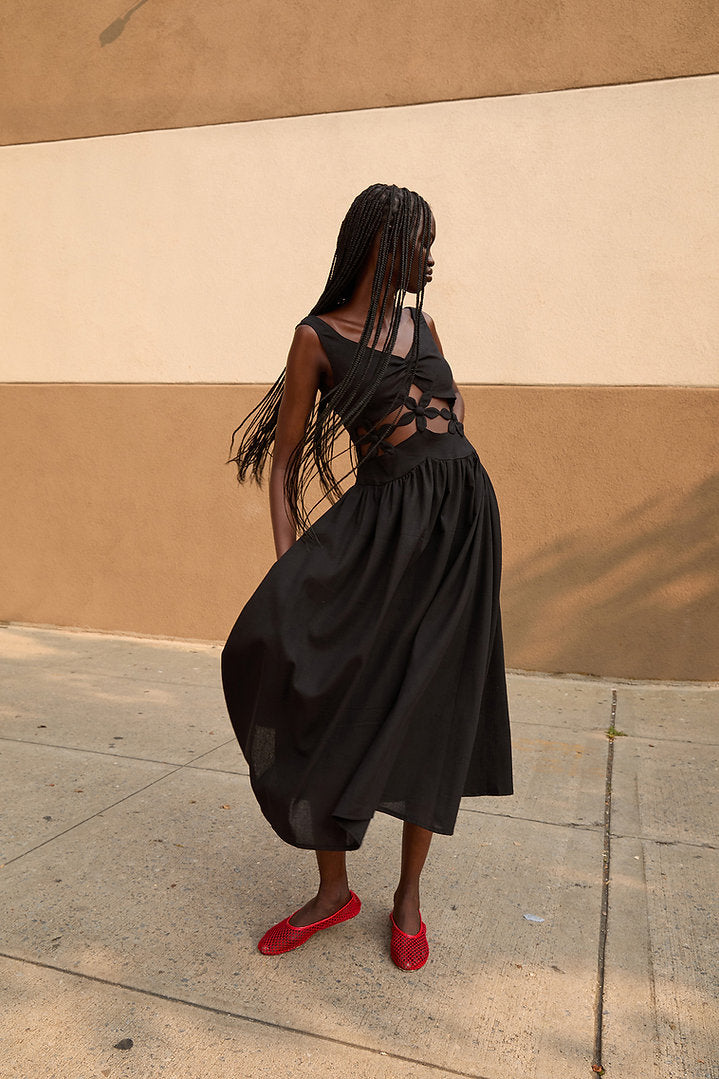 Tach Serena Linen Dress