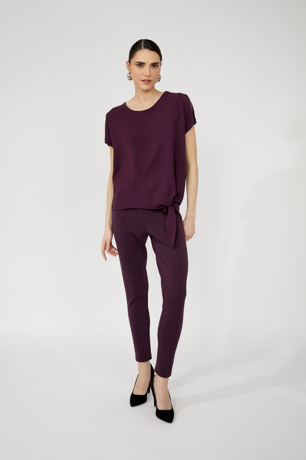 Frank Lyman Mid-rise Skinny Trousers Style 253205