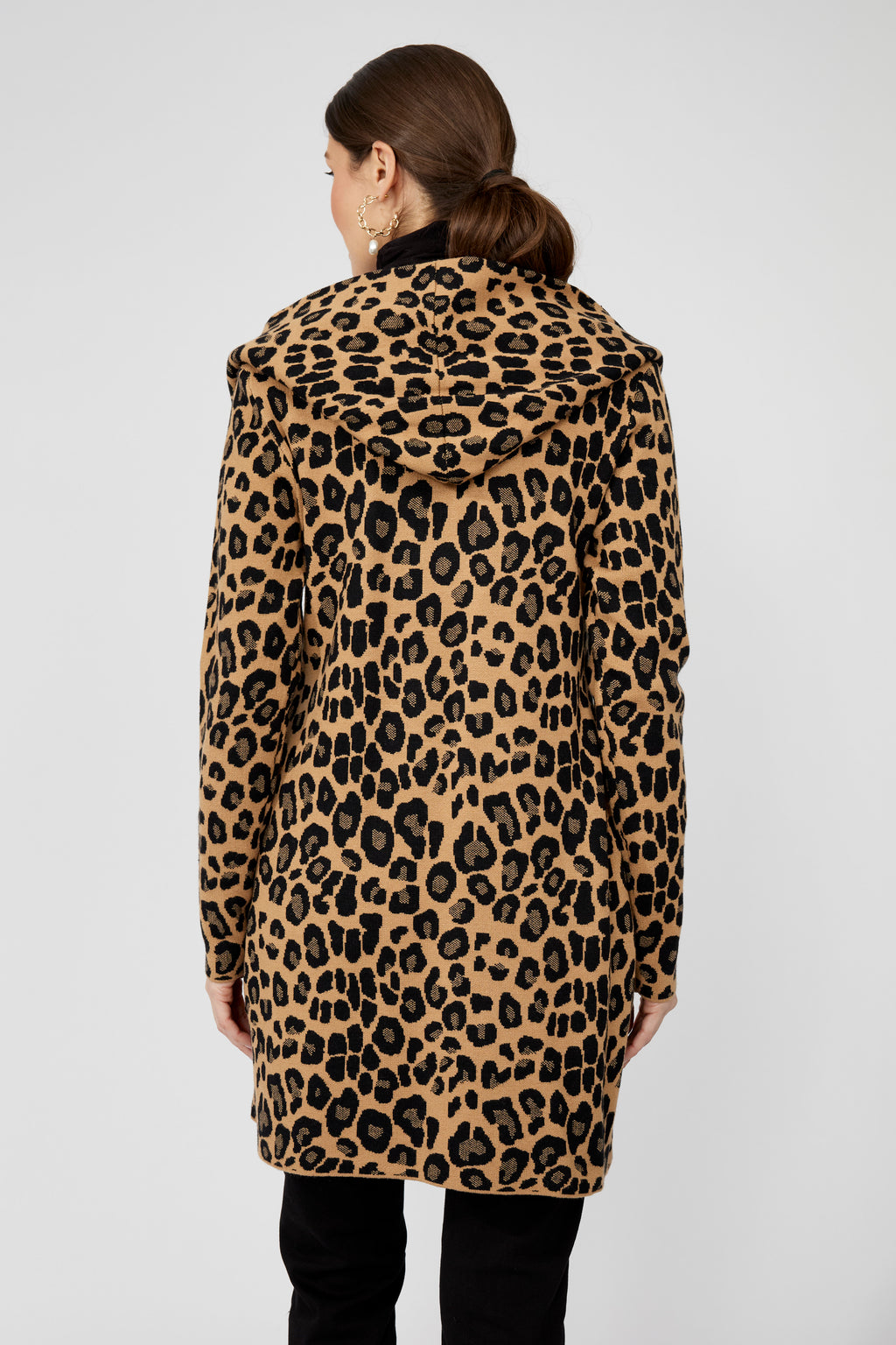 Frank Lyman Leopard Print Cardigan Style 253812
