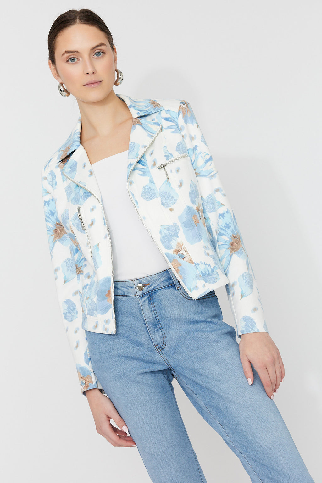 Frank Lyman Floral Print Jacket Style 261618