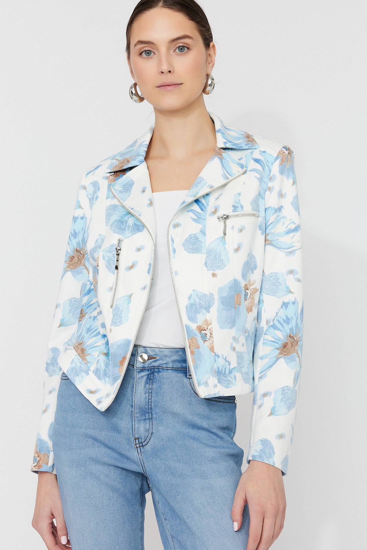 Frank Lyman Floral Print Jacket Style 261618