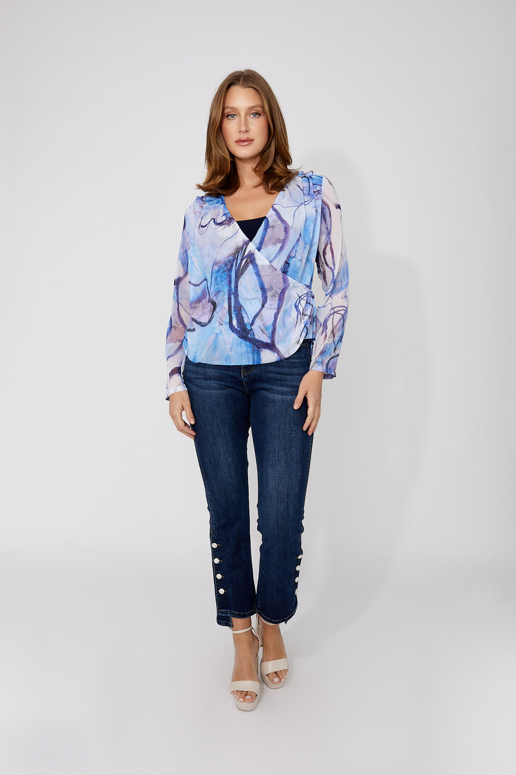 Frank Lyman High-waisted Slim Jeans Style 266508