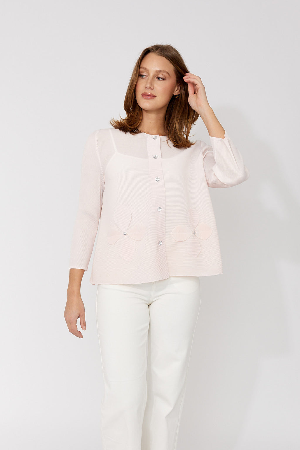 Frank Lyman Casual Hip-length Cardigan Style 266576