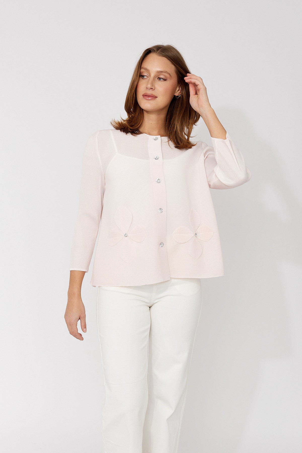 Frank Lyman Casual Hip-length Cardigan Style 266576