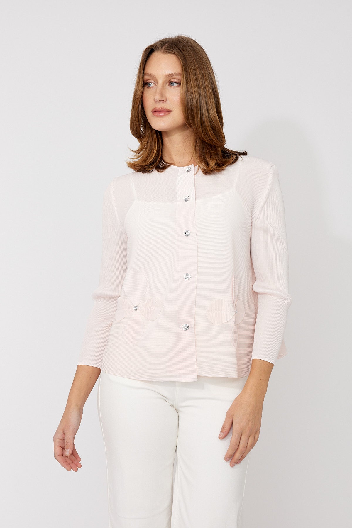 Frank Lyman Casual Hip-length Cardigan Style 266576