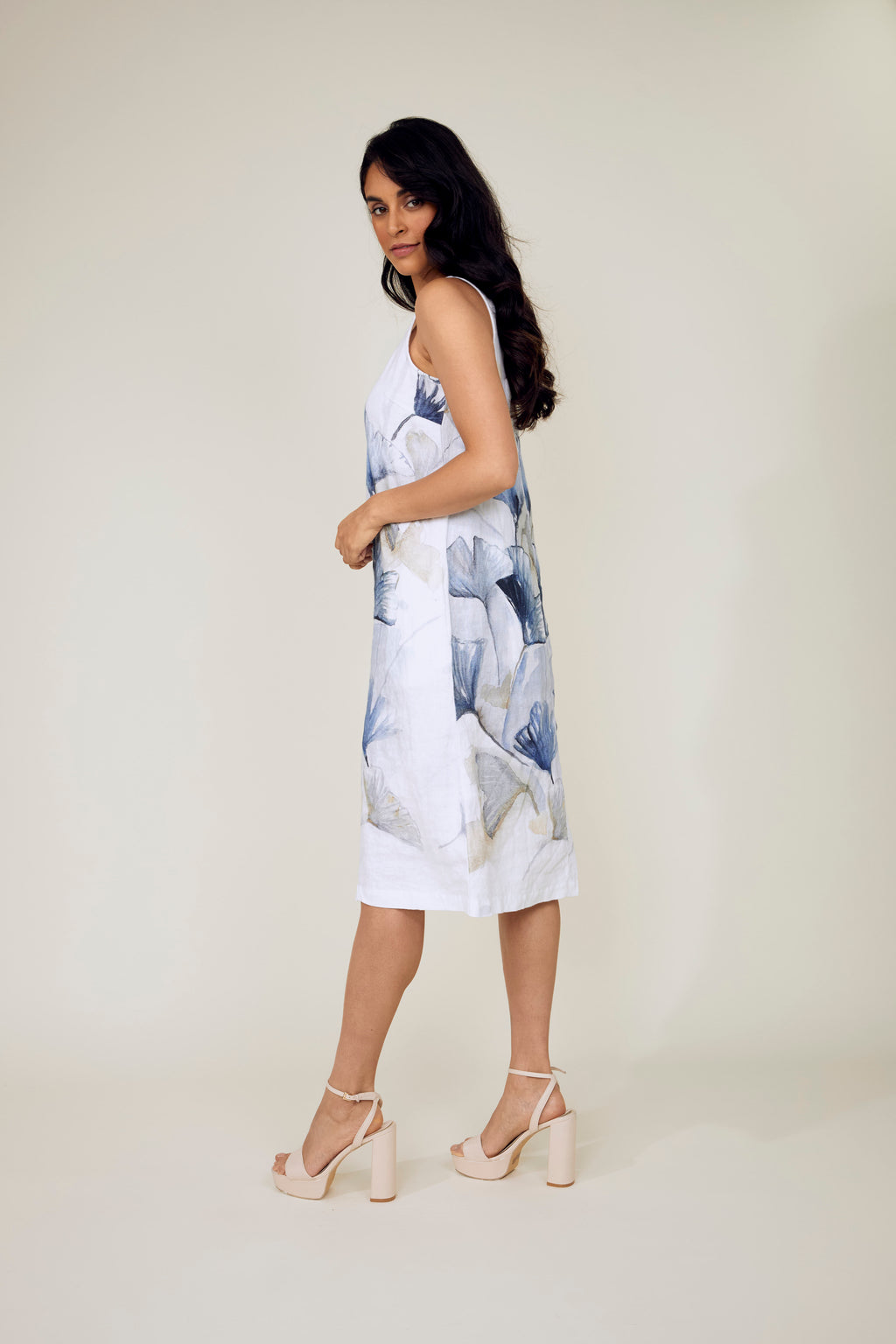 Dolcezza Floral Knee-length Dress Style 25792