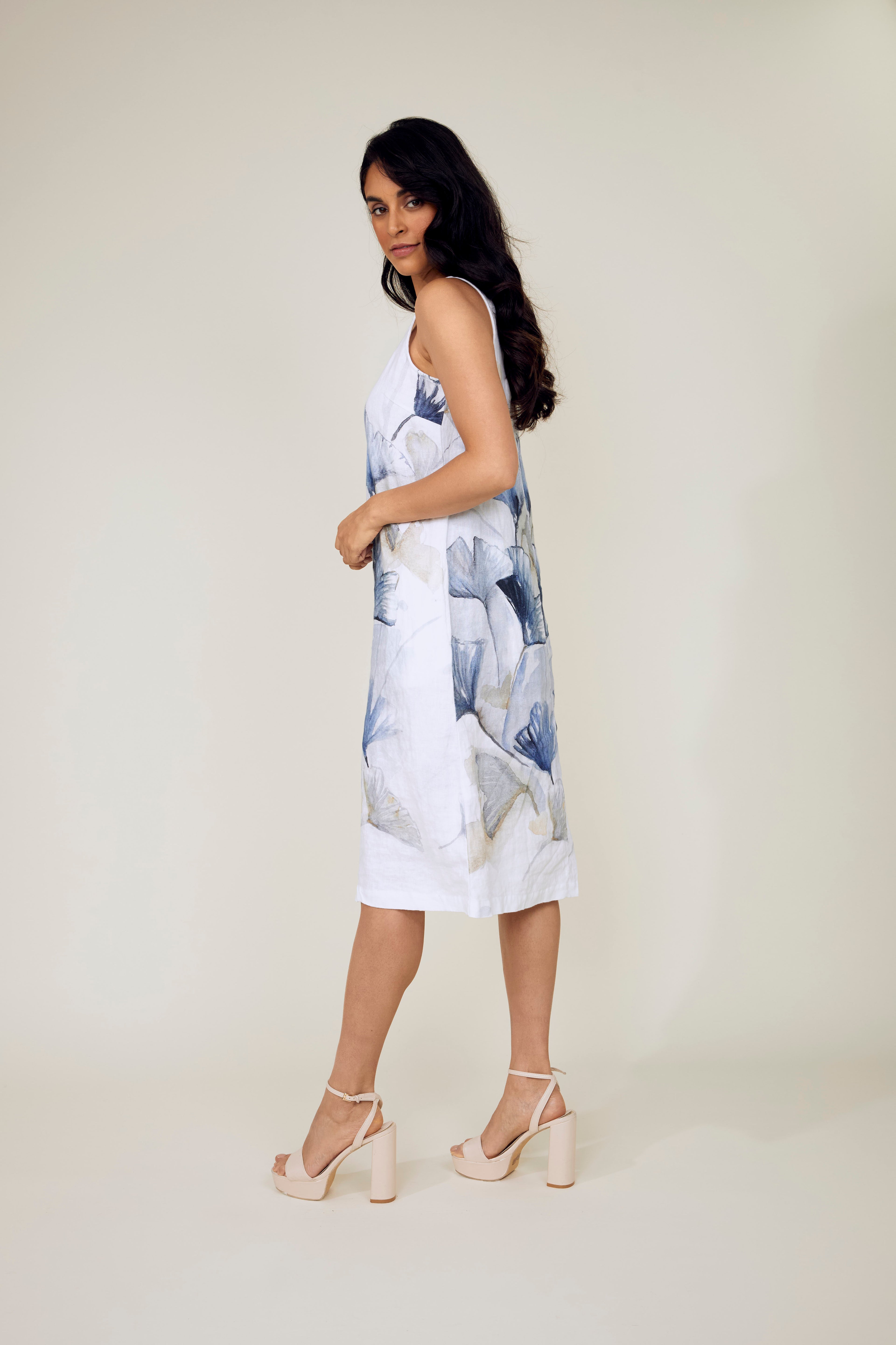 Dolcezza Floral Knee-length Dress Style 25792