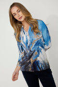 Dolcezza V-neck Hip-length Pullover Style 75671