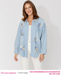 Frank Lyman Floral Long-sleeve Casual Shirt Style 266582