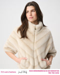 Joseph Ribkoff Faux Fur Jacket, High Neck Style 264946