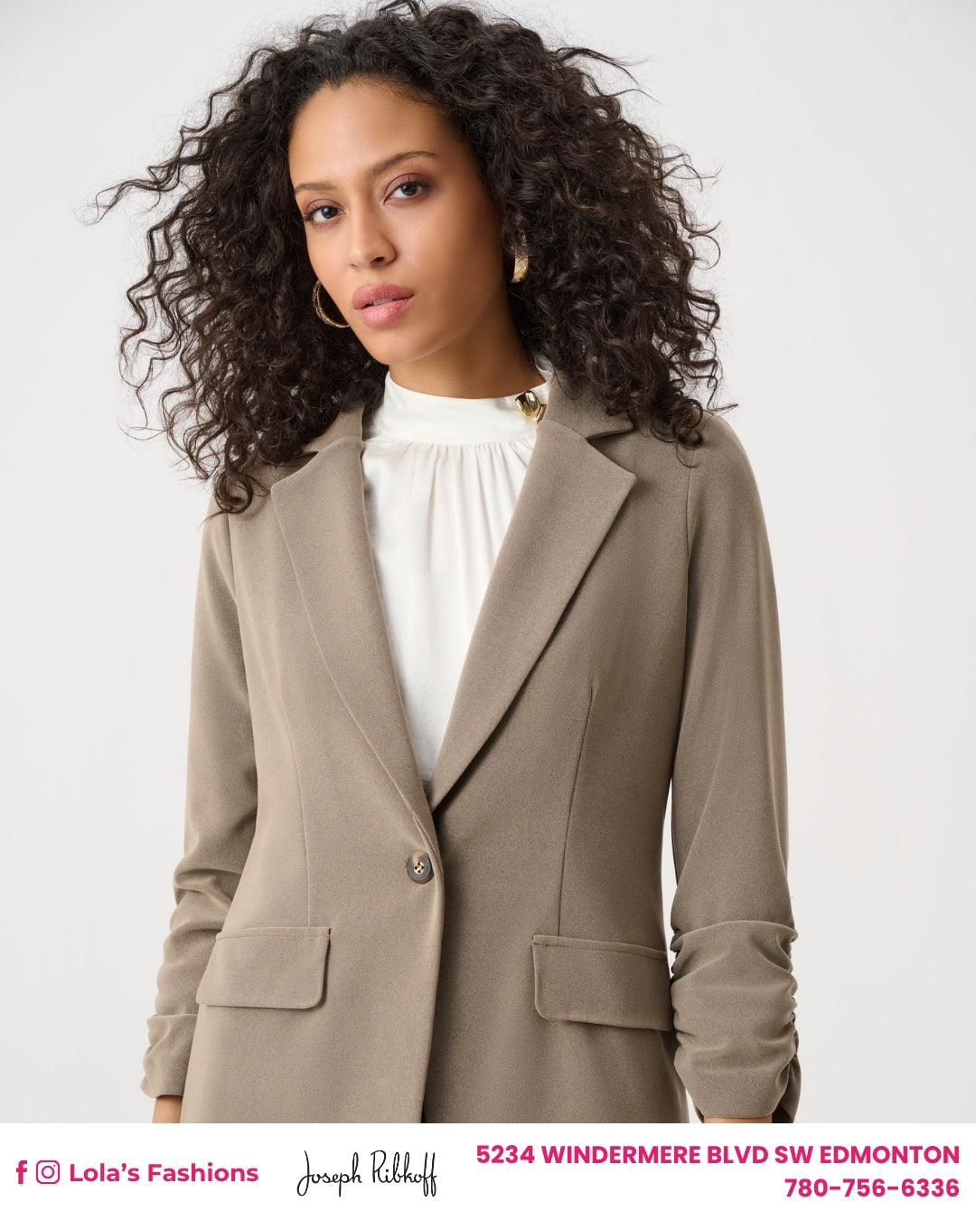 Joseph Ribkoff Formal Notched Lapel Blazer – Style 263144