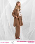 M Made in Italy Women's Woven Cardigan 9448