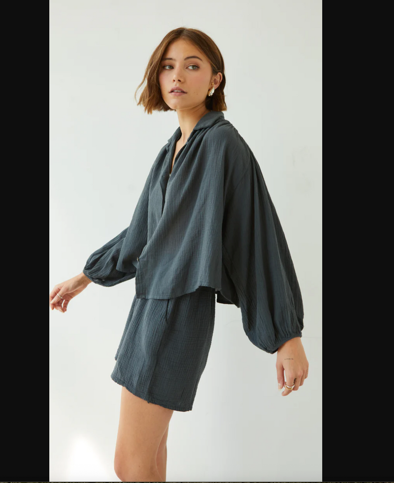 Charli Aida Shirt - Anthracite